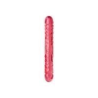 Crystal Jellies Double Dong Dildo - 12 Inch Pink