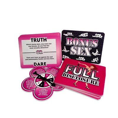 Full Disclosure Strip, Truth or Dare Game for Lovers