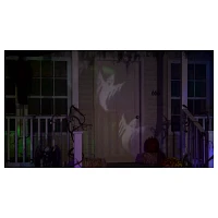 Whirl-A-Motion LED White Ghost Projection Spotlight