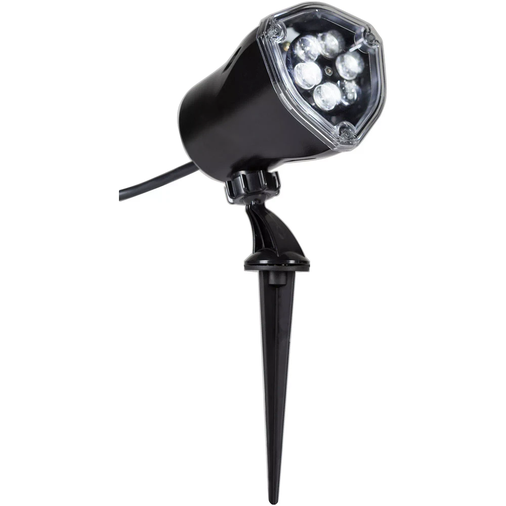 Whirl-A-Motion LED White Ghost Projection Spotlight