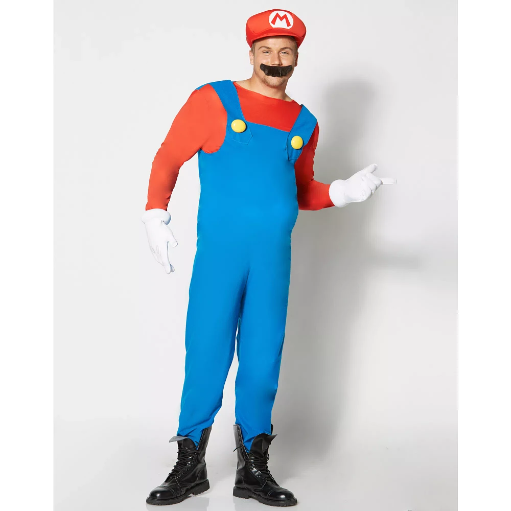Adult Mario Costume - Bros