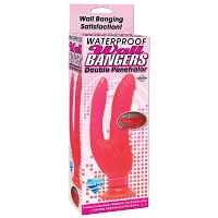 Waterproof Double Penetrator Vibrator - 9 Inch