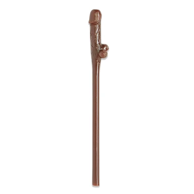 Brown Penis Straws 10 Pack