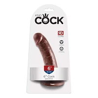 King Cock 6 Inch Suction Cup Dildo
