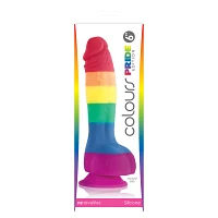 Colours Rainbow Pride Edition Dildo - 7 Inch