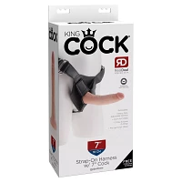 King Cock Strap-On Harness With Dildo