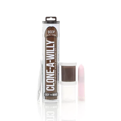 Clone-A-Willy Vibrator Kit - Deep Skin Tone