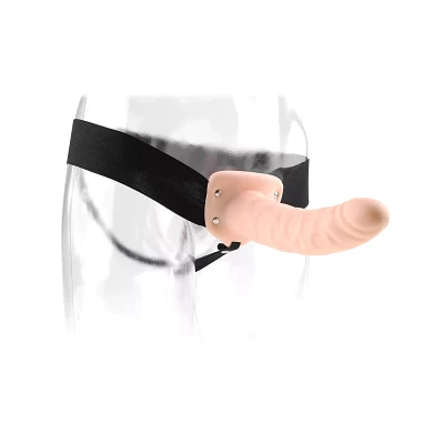 Hollow Strap On Dildo 8 Inch - Fetish Fantasy
