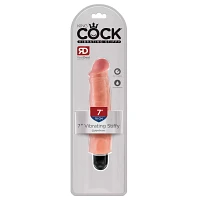 King Cock Vibrating Stiffy 7 Inch Vibrator