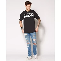 Not Today Satan Plus T Shirt