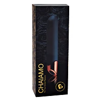 Black Chaiamo Waterproof Multi-Function Rechargeable Vibrator - 6.5 Inch