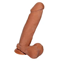 Au Natural Dildo with Suction Cup - 9.5 Inch
