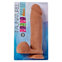Au Natural Dildo with Suction Cup - 9.5 Inch
