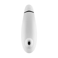 Premium Waterproof Rechargeable Massager White - Womanizer