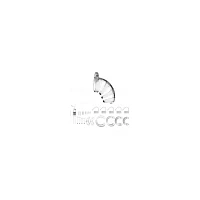 Clear ManCage Breathable Chastity Cage - 3.5 Inch