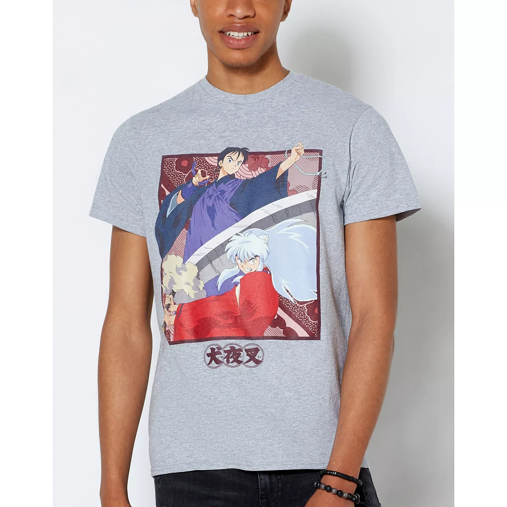 Inuyasha Miroku Kanji T Shirt