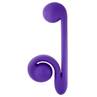 Multi-Function Purple Rechargeable Waterproof Snail Vibrator 9.5 Inch