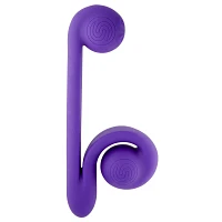 Multi-Function Purple Rechargeable Waterproof Snail Vibrator 9.5 Inch