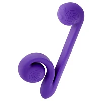 Multi-Function Purple Rechargeable Waterproof Snail Vibrator 9.5 Inch