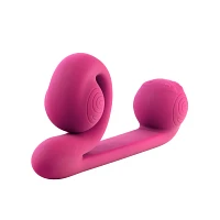 Multi-Function Purple Rechargeable Waterproof Snail Vibrator 9.5 Inch