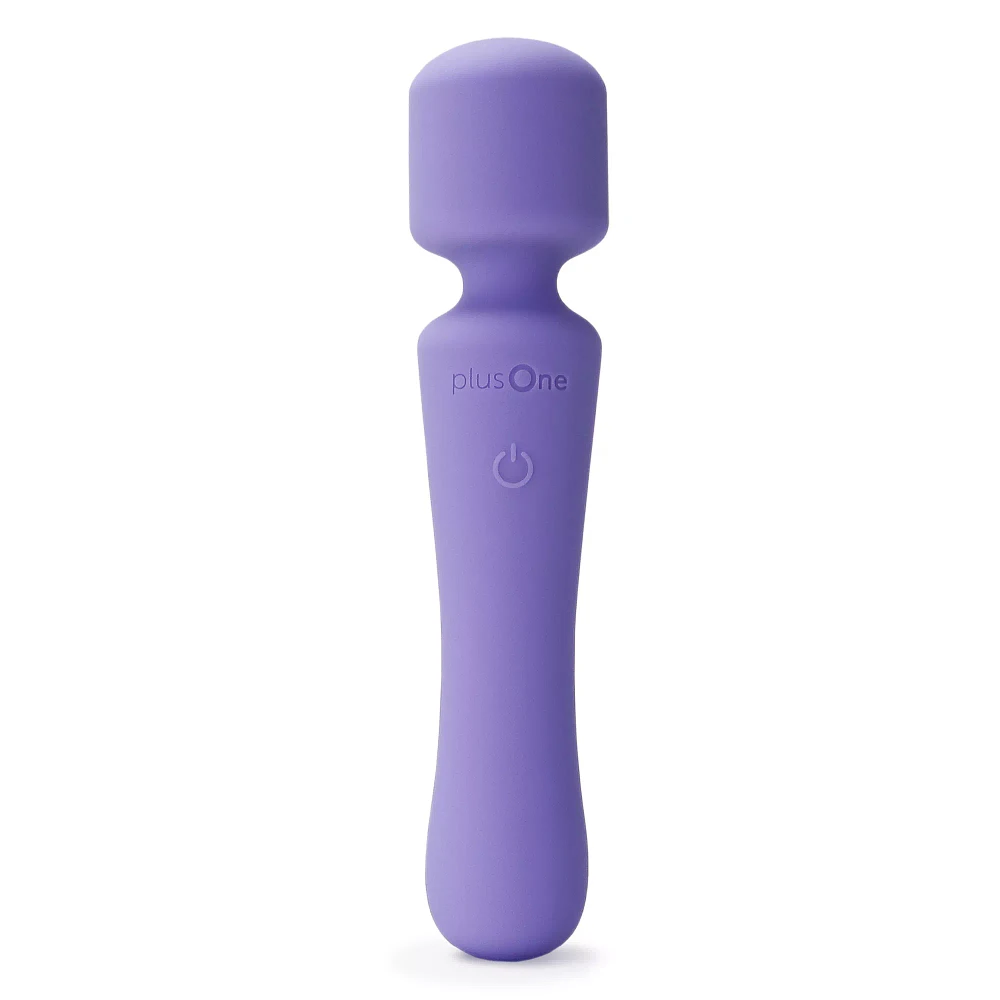 plusOne Vibrating Wand Purple