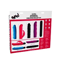 Multi-Speed Rechargeable Waterproof Bullet Vibrator and Sleeve Kit