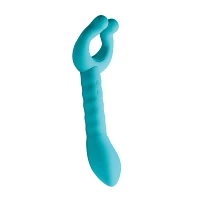 Dual-Ended Multi-Function Waterproof Rechargeable Vibrator - 9.2 Inch