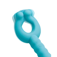 Dual-Ended Multi-Function Waterproof Rechargeable Vibrator - 9.2 Inch
