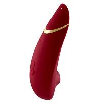 Premium 2 14-Function Rechargeable Waterproof  Clitoral Stimulator Bordeaux 6.5 Inch - Womanizer