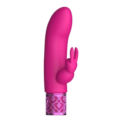 Dazzling 10-Speed Rechargeable Waterproof Rabbit Vibrator - 4.75 Inch