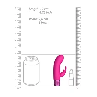 Dazzling 10-Speed Rechargeable Waterproof Rabbit Vibrator - 4.75 Inch