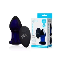 Remote Control Rechargeable Vibrating Butt Plug - 3.5 Inch
