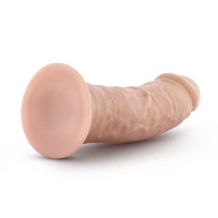 Self-Lubricating Waterproof Dildo 8 Inch - Beige