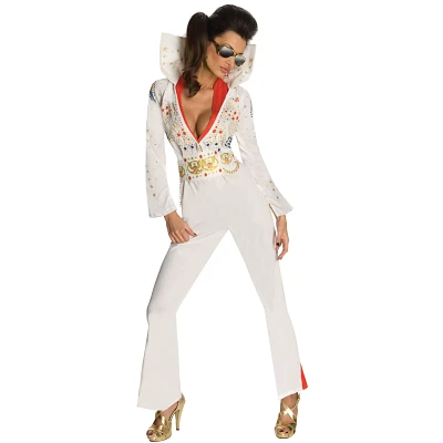 Adult Women's Elvis Costume - Deluxe