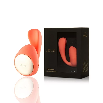 LELO Ida Wave Vibrator Coral Red