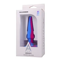 Groovy Butt Plug Berry - 5 Inch