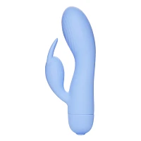 Blissful Boo Multi-Function Waterproof Rabbit Vibrator 7 Inch - Sugar Boo