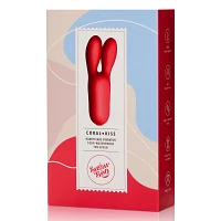 Coral Kiss Multi-Function Waterproof Rabbit Ears Vibrator 5 Inch - Sugar Boo