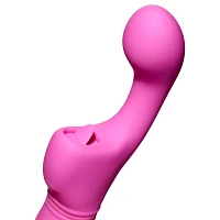 Butterfly Kiss Flicker Rechargeable Waterproof G-Spot Vibrator Pink - 7.5 Inch