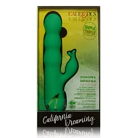 Sonoma Satisfier 10-Function Rechargeable Waterproof G-Spot Rabbit Vibrator - 8 Inch
