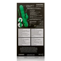 Sonoma Satisfier 10-Function Rechargeable Waterproof G-Spot Rabbit Vibrator - 8 Inch