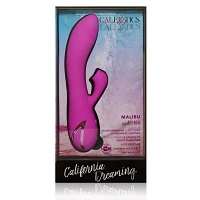 Malibu Minx 10-Function Rechargeable Waterproof Suction Rabbit Vibrator - 8 Inch
