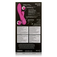 Malibu Minx 10-Function Rechargeable Waterproof Suction Rabbit Vibrator - 8 Inch