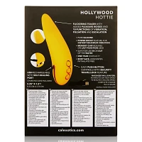 Hollywood Hottie 10-Function Rechargeable Waterproof Vibrator - 6.5 Inch