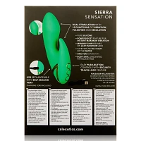 Sierra Sensation 10-Function Rechargeable Waterproof Rabbit Vibrator - 5.3 Inch