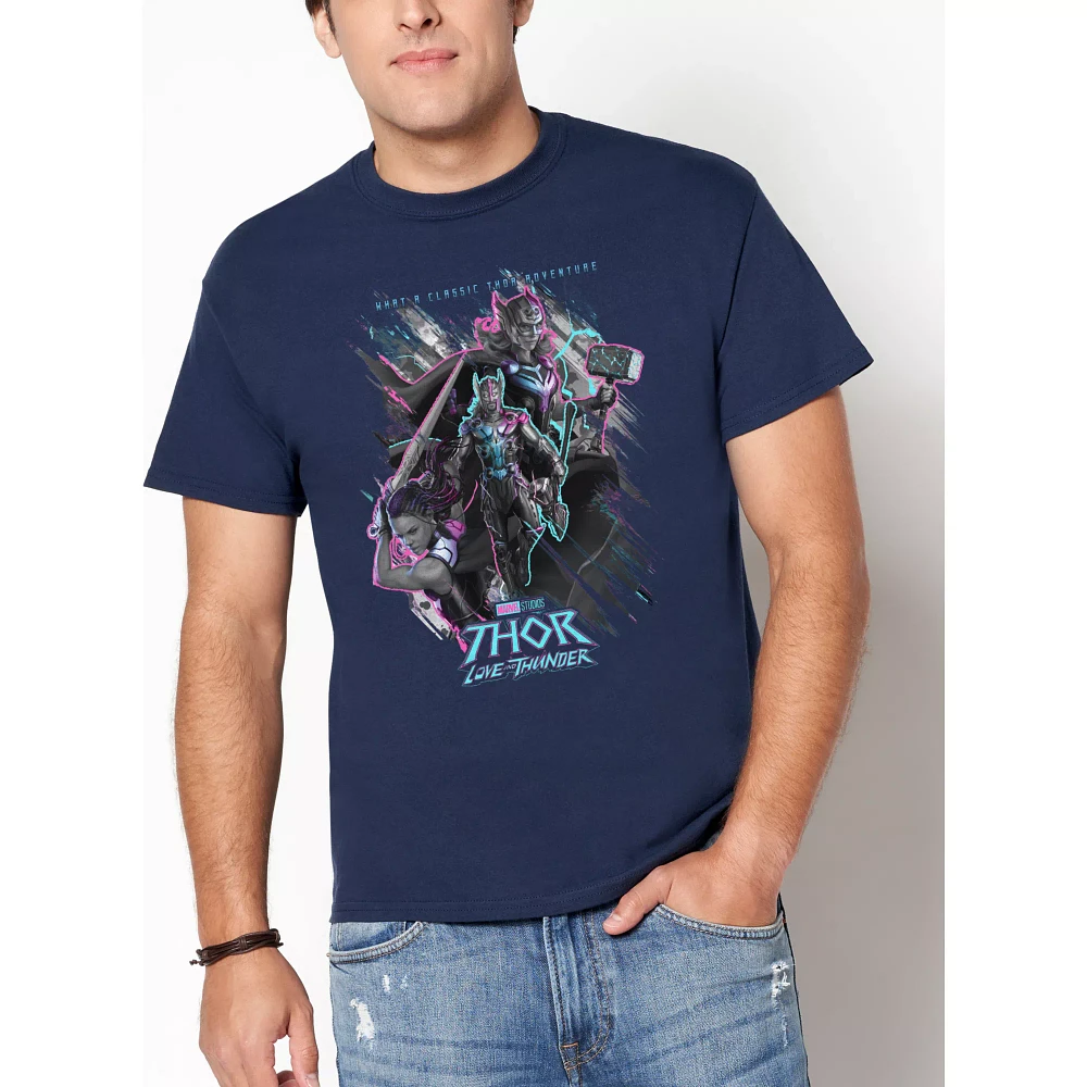 Movie Poster Thor Love and Thunder T Shirt - Marvel
