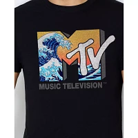 Wave Logo MTV T Shirt