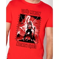 Red Eddie Munson T Shirt - Stranger Things