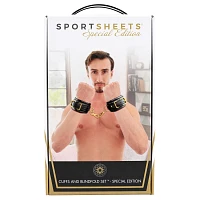 Handcuffs and Blindfold Set - Special Edition