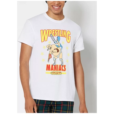 Wrestling Maniacs T Shirt - Beavis and Butt-Head